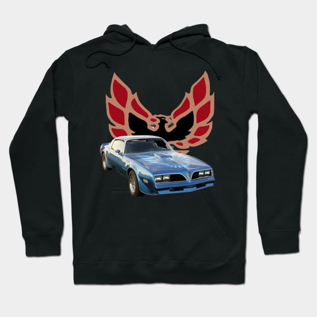 1978 Pontiac Trans AM Hoodie by Permages LLC